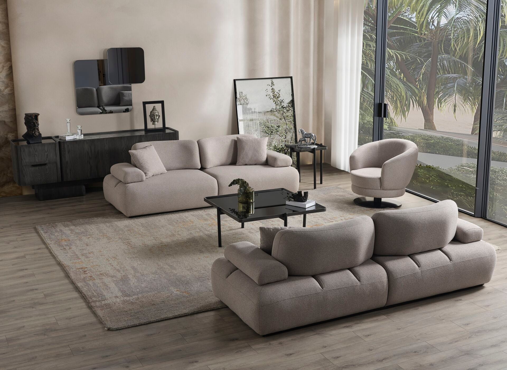 Puffy Modern Koltk Takımı