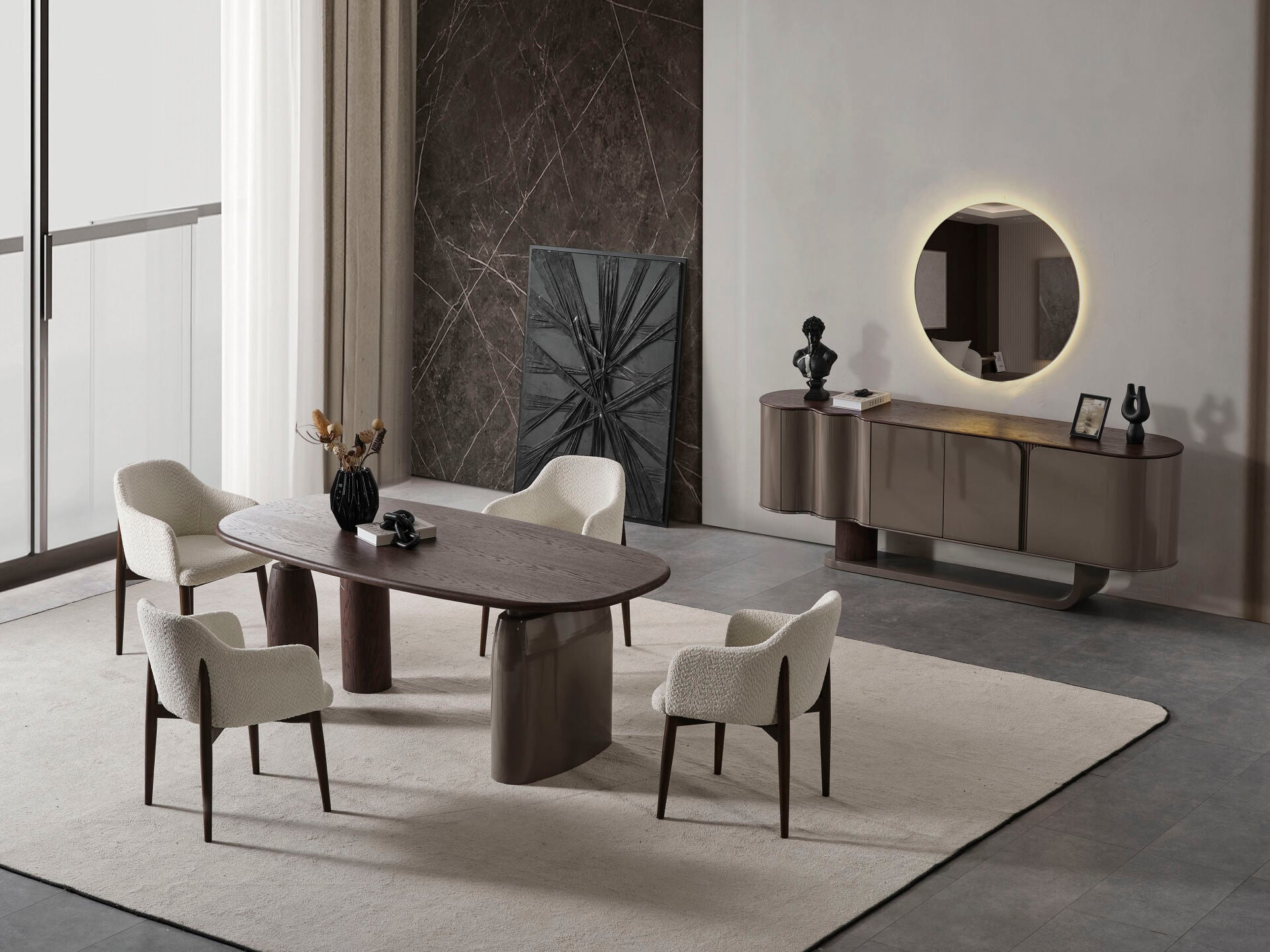 Mocca Modern Yemek Odası Takımı
