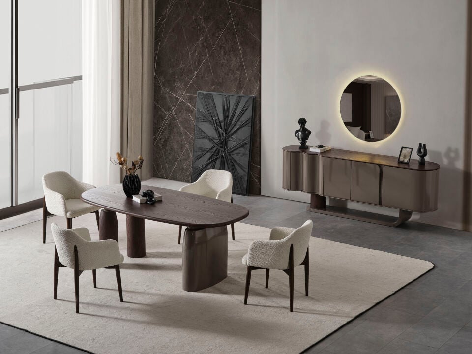 Mocca Modern Yemek Odası Takımı