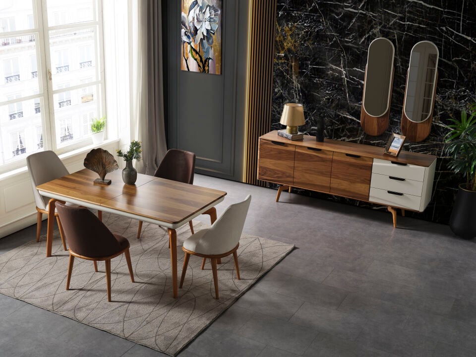 Legno Plus Modern Yemek Odası Takımı