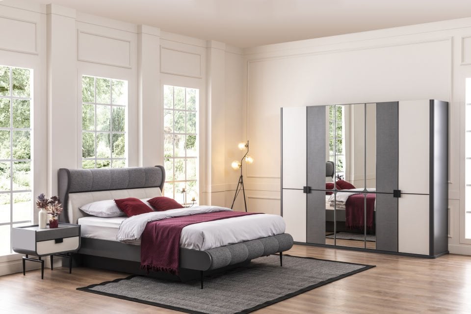 Tarz Mobilya Lilyum Modern Yatak Odası Takımı