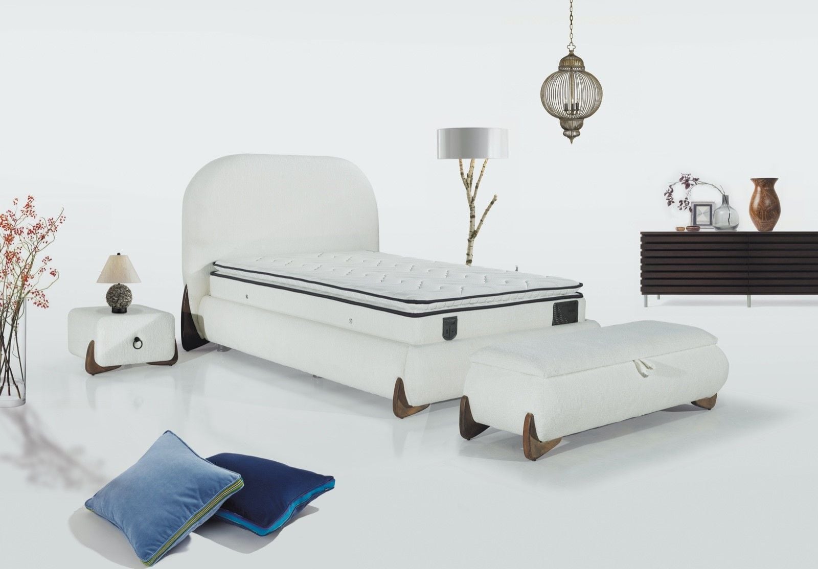 Tarz Mobilya Cosmo Tek Kişilik Bazalı Modern Karyola