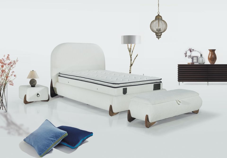Tarz Mobilya Cosmo Tek Kişilik Bazalı Modern Karyola