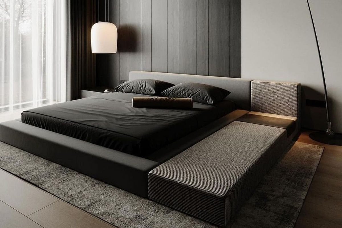 Tarz Mobilya Demis Alçak Modern Karyola