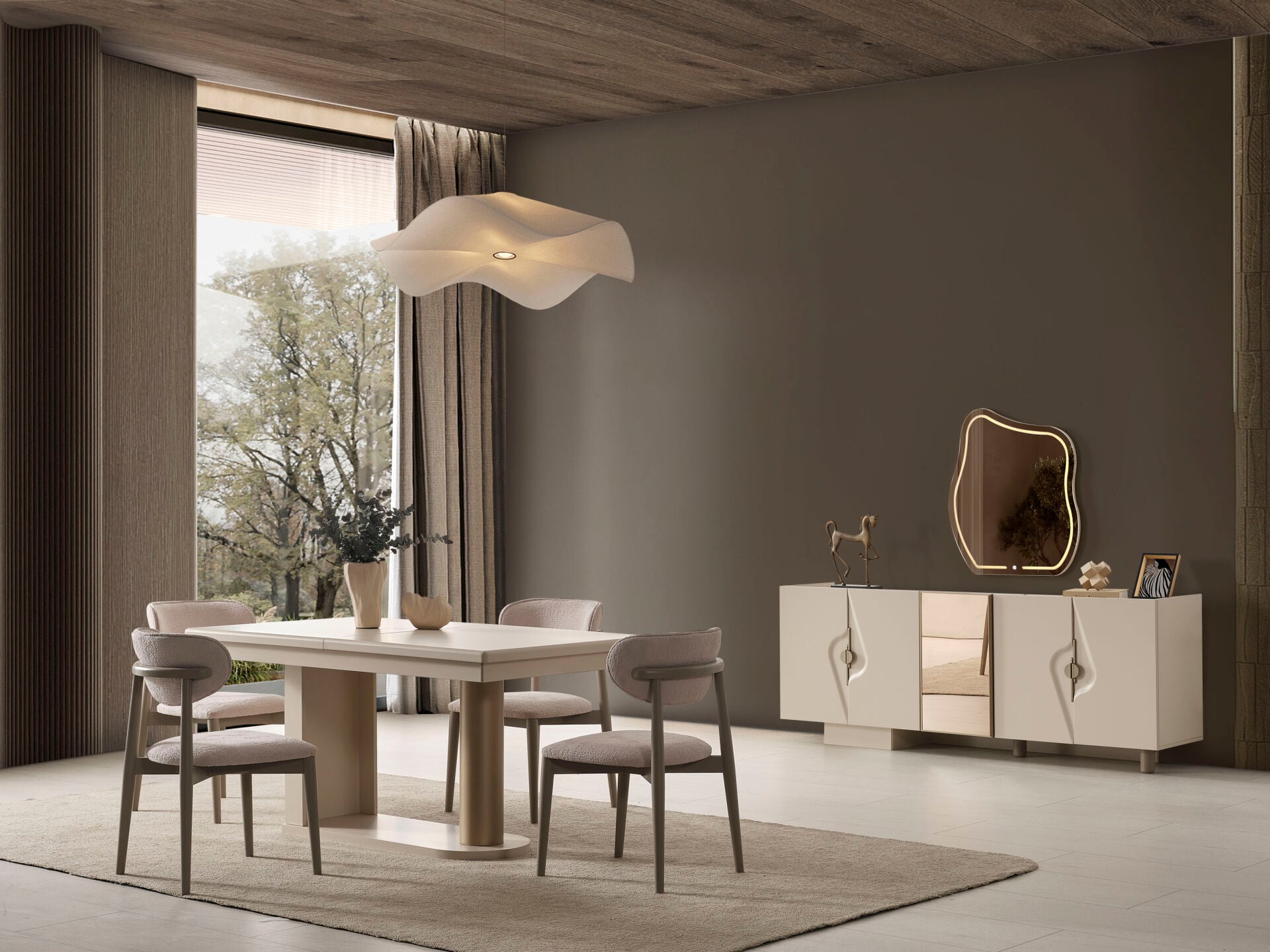 Zirve Modern Yemek Odası Takımı