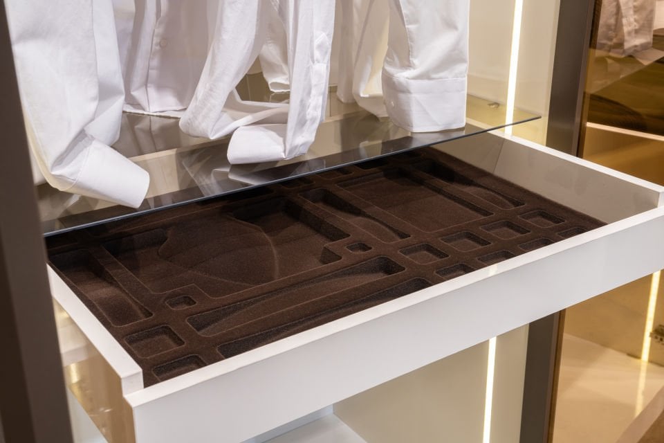 Tarz Mobilya Latte Köşe Dolaplı Modern Yatak Odası Takımı