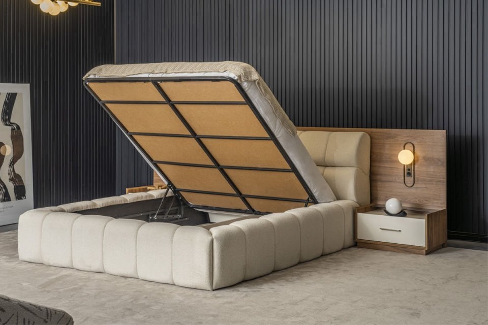 Tarz Mobilya Zenit Köşe Dolaplı Modern Yatak Odası