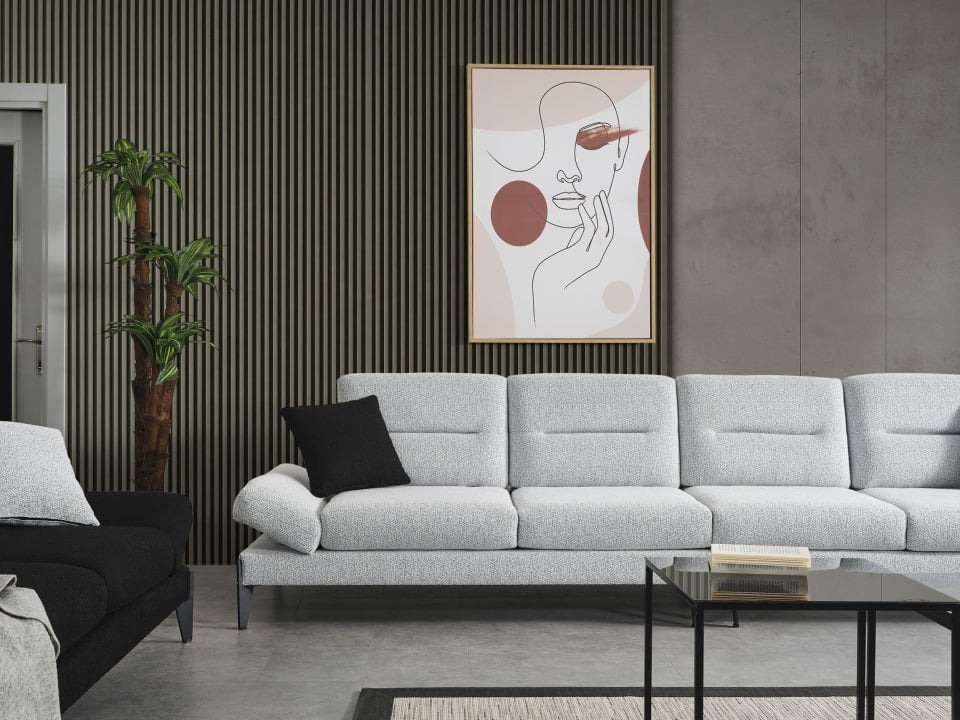 Tarz Mobilya Paris Modern Mekanizmalı Koltuk Takımı