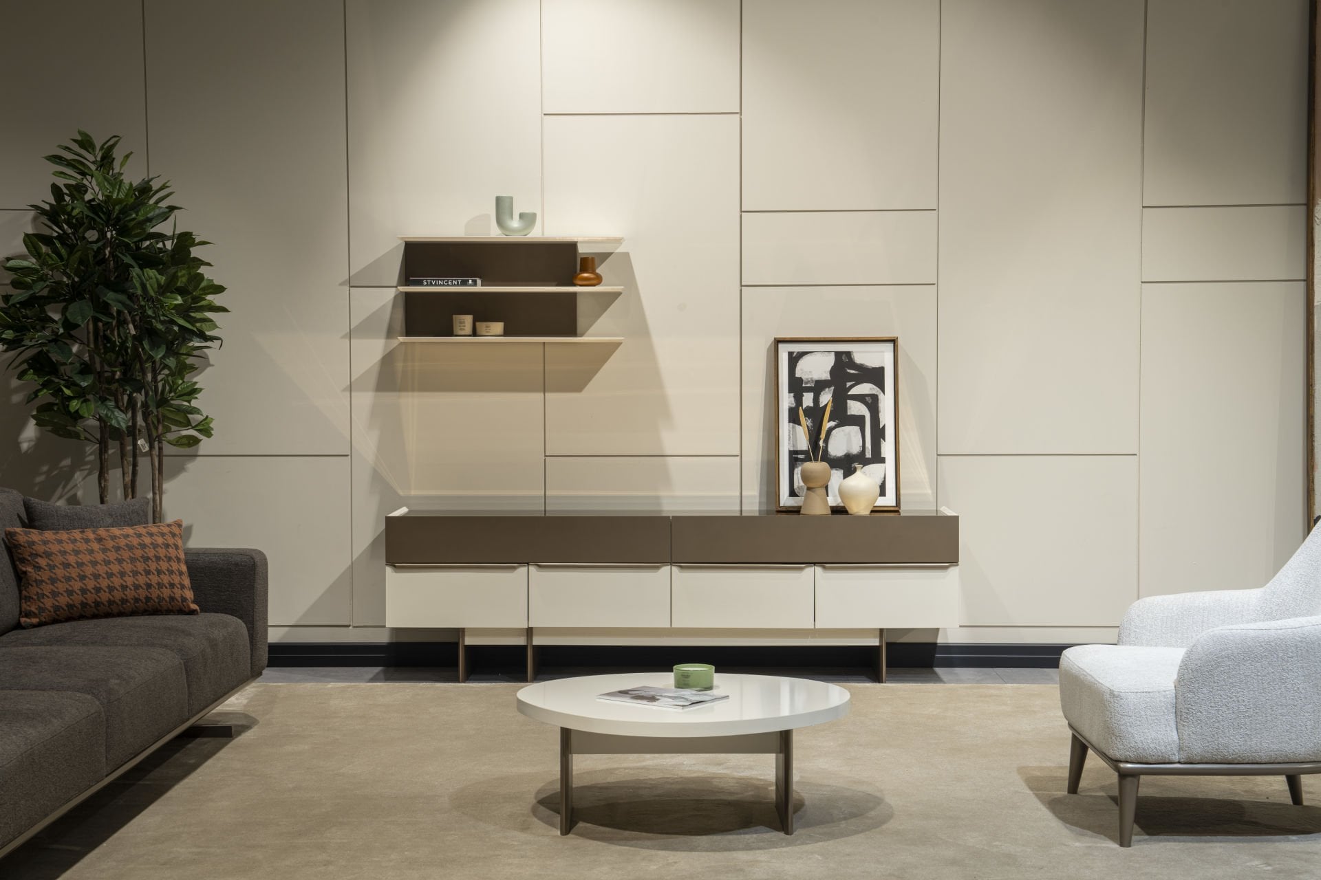 Tarz Mobilya Latte Modern Tv Ünitesi