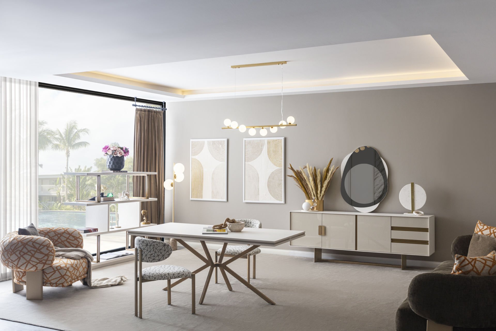Tarz Mobilya Serene Modern Yemek Odası
