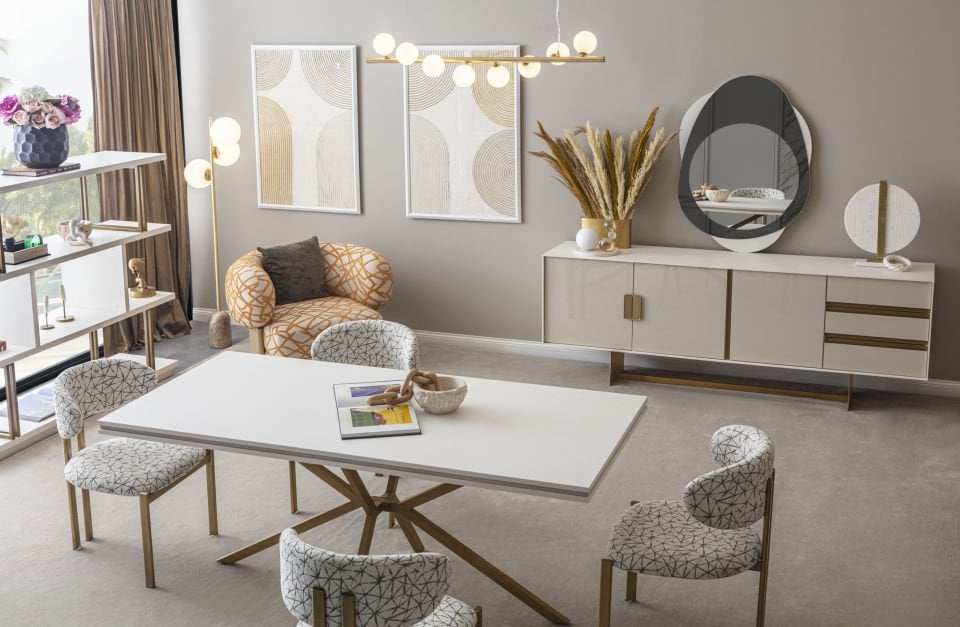 Tarz Mobilya Serene Modern Yemek Odası