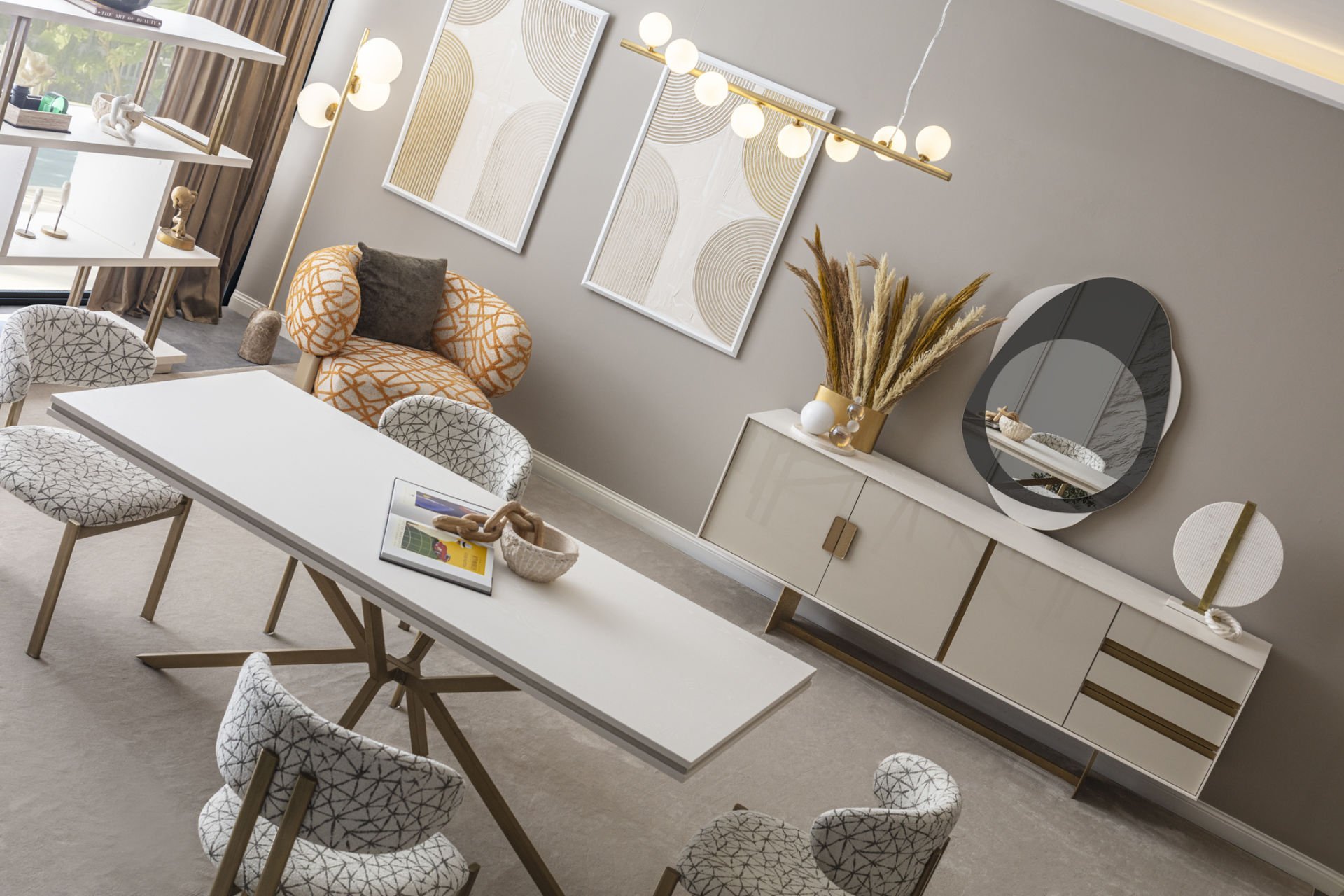 Tarz Mobilya Serene Modern Yemek Odası