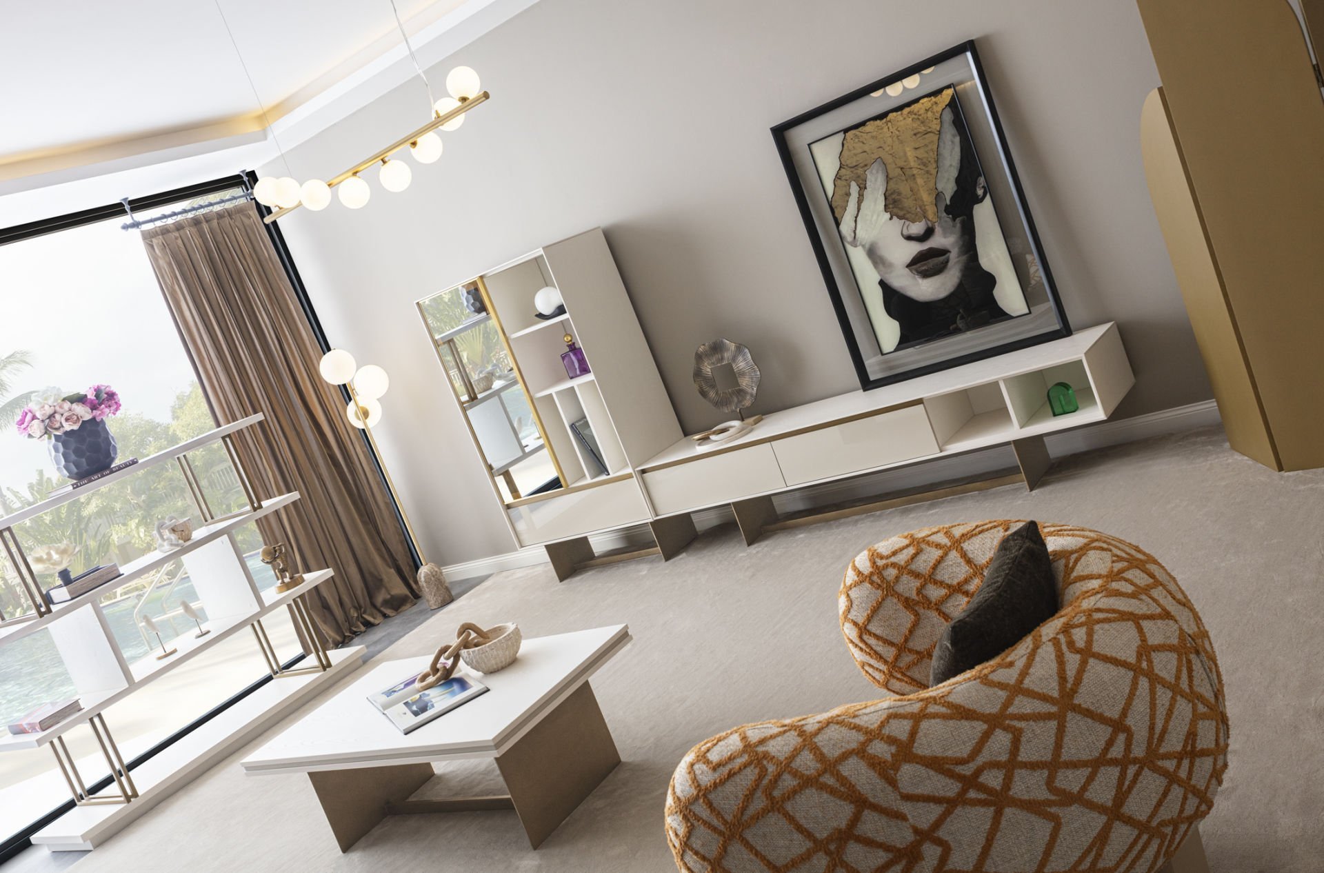 Tarz Mobilya Serene Modern Tv Ünitesi