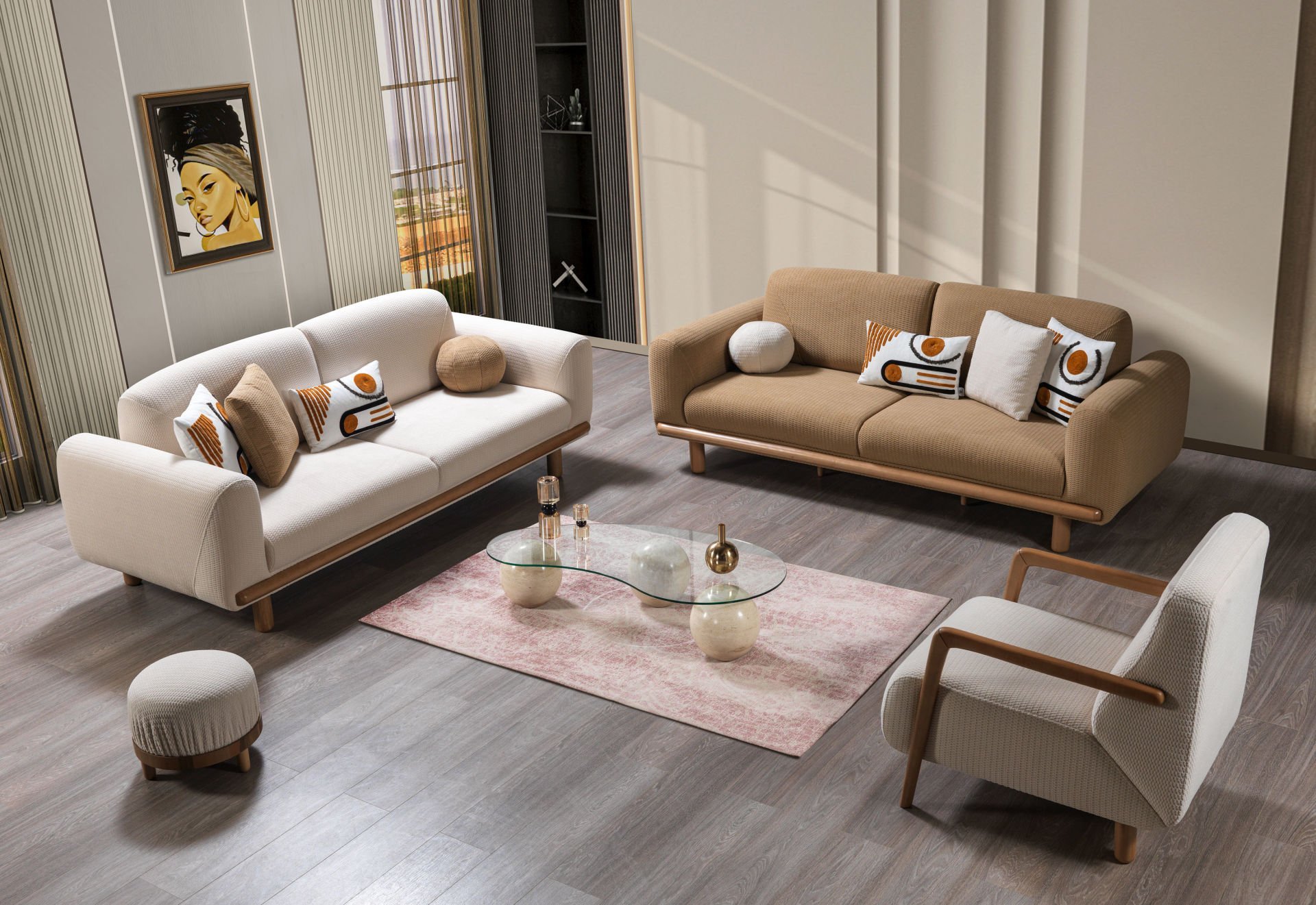 Tarz Mobilya Aura Modern Koltuk Takımı