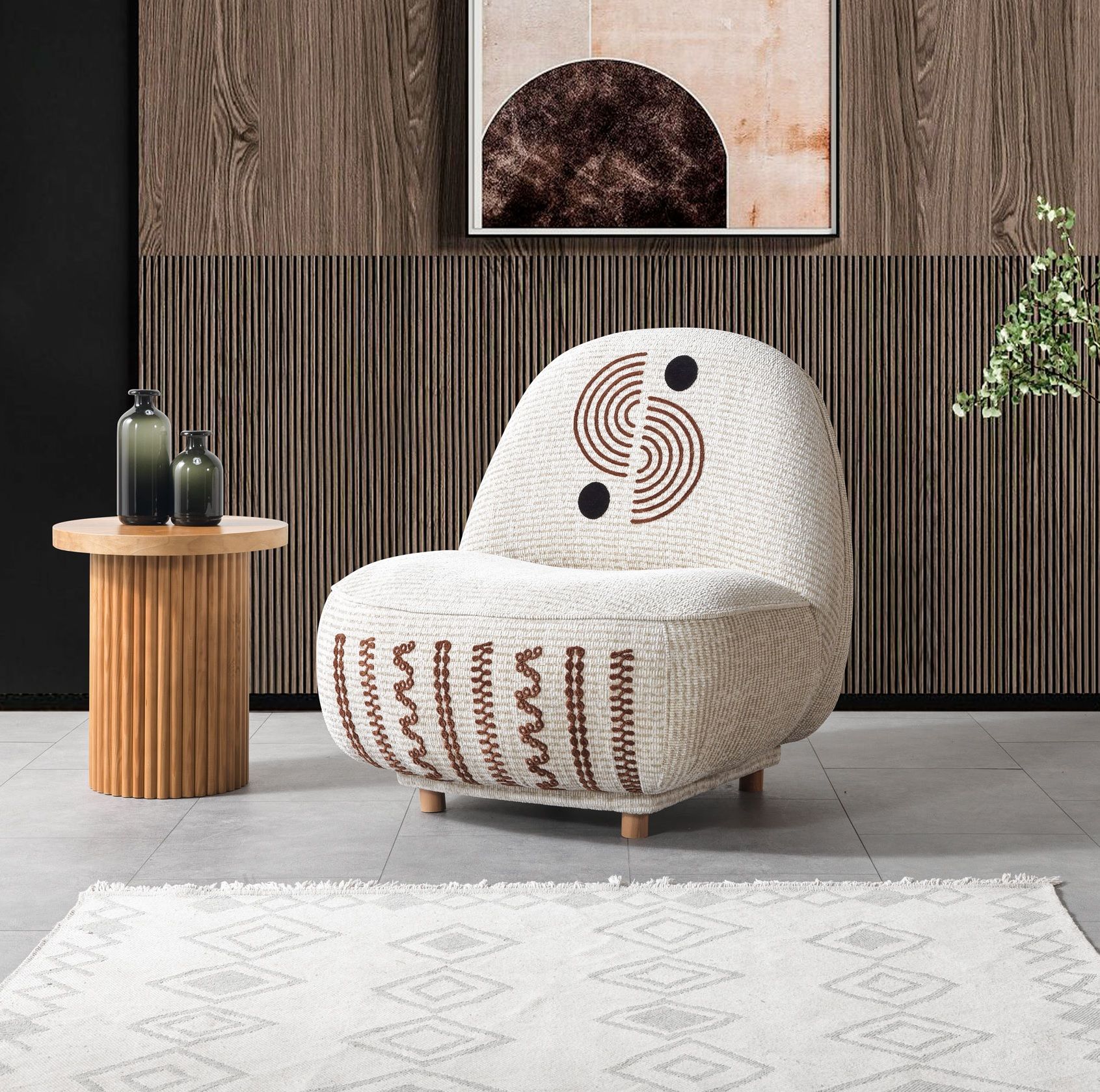 Tarz Mobilya Sienna Tekli Koltuk