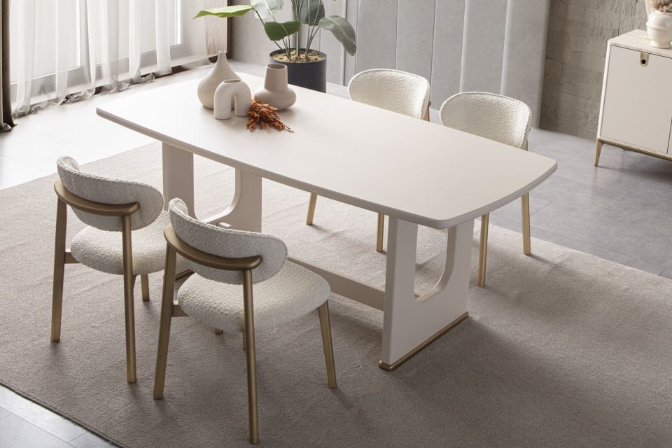 Tarz Mobilya Noir Modern Yemek Odası