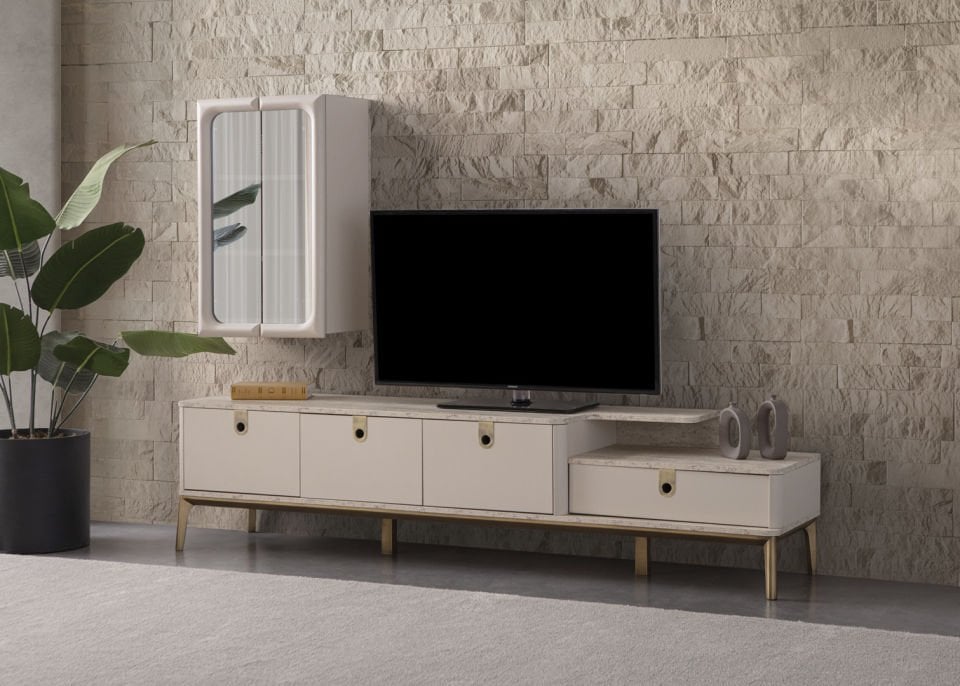 Tarz Mobilya Noir Modern Tv Ünitesi