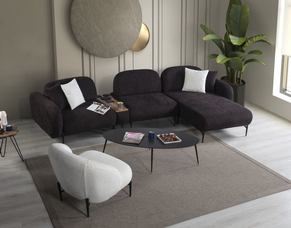 Tarz Mobilya Pamira Modern Köşe Koltuk