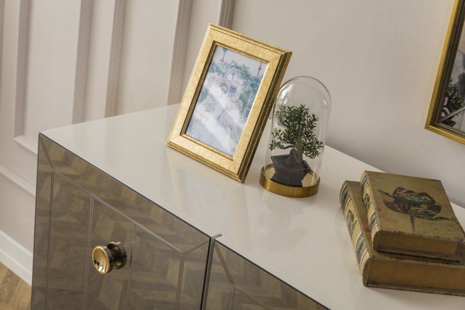 Tarz Mobilya Royal Modern Yemek Odası Takımı Aytaşı Rengi