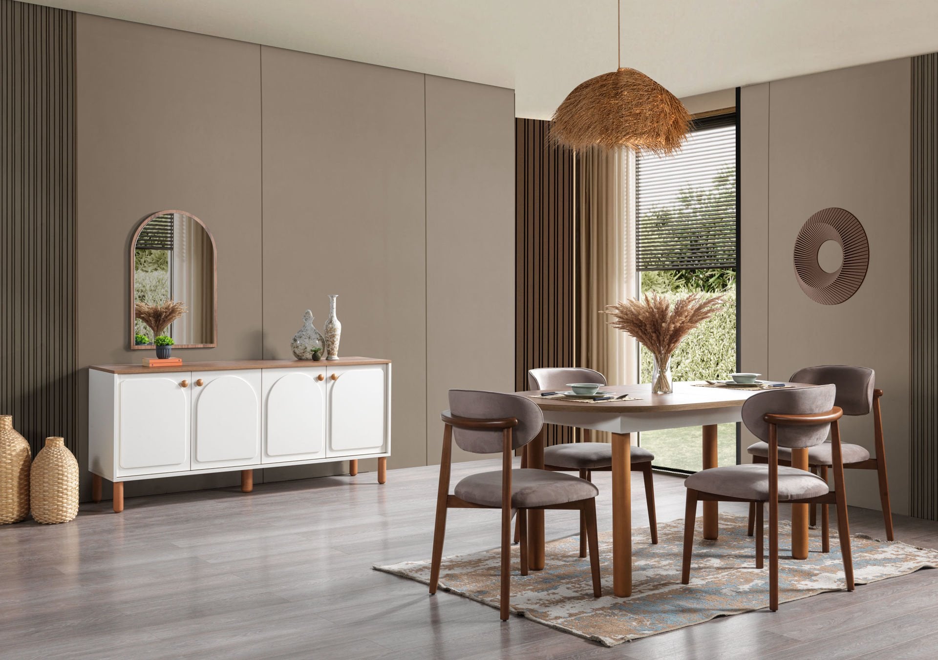 Tarz Mobilya Prestije Modern Yemek Odası