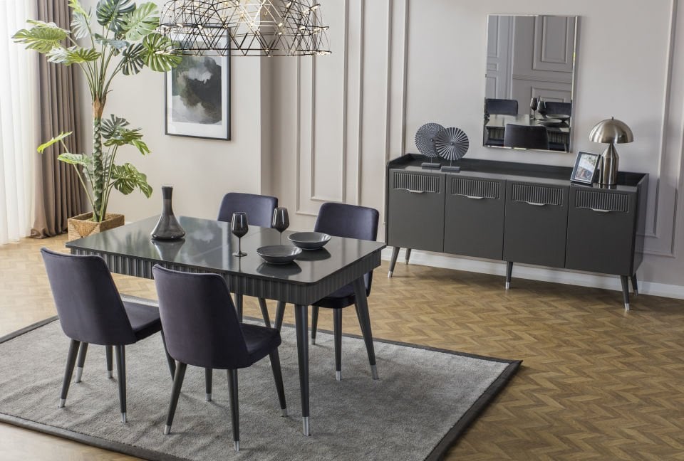 Tarz Mobilya Mira Modern Yemek Odası Takımı