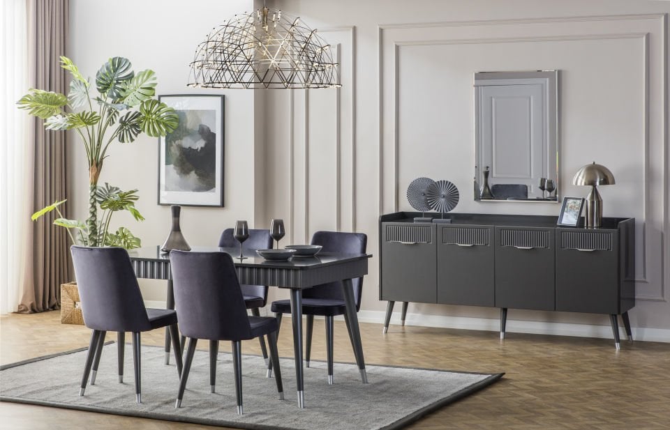 Tarz Mobilya Mira Modern Yemek Odası Takımı