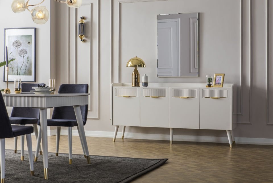 Tarz Mobilya Mira Modern Yemek Odası Aytaşı Rengi