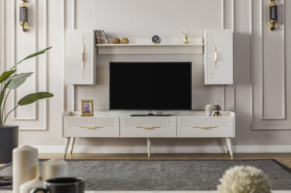 Tarz Mobilya Mira Modern Tv Ünitesi  Aytaşı Rengi