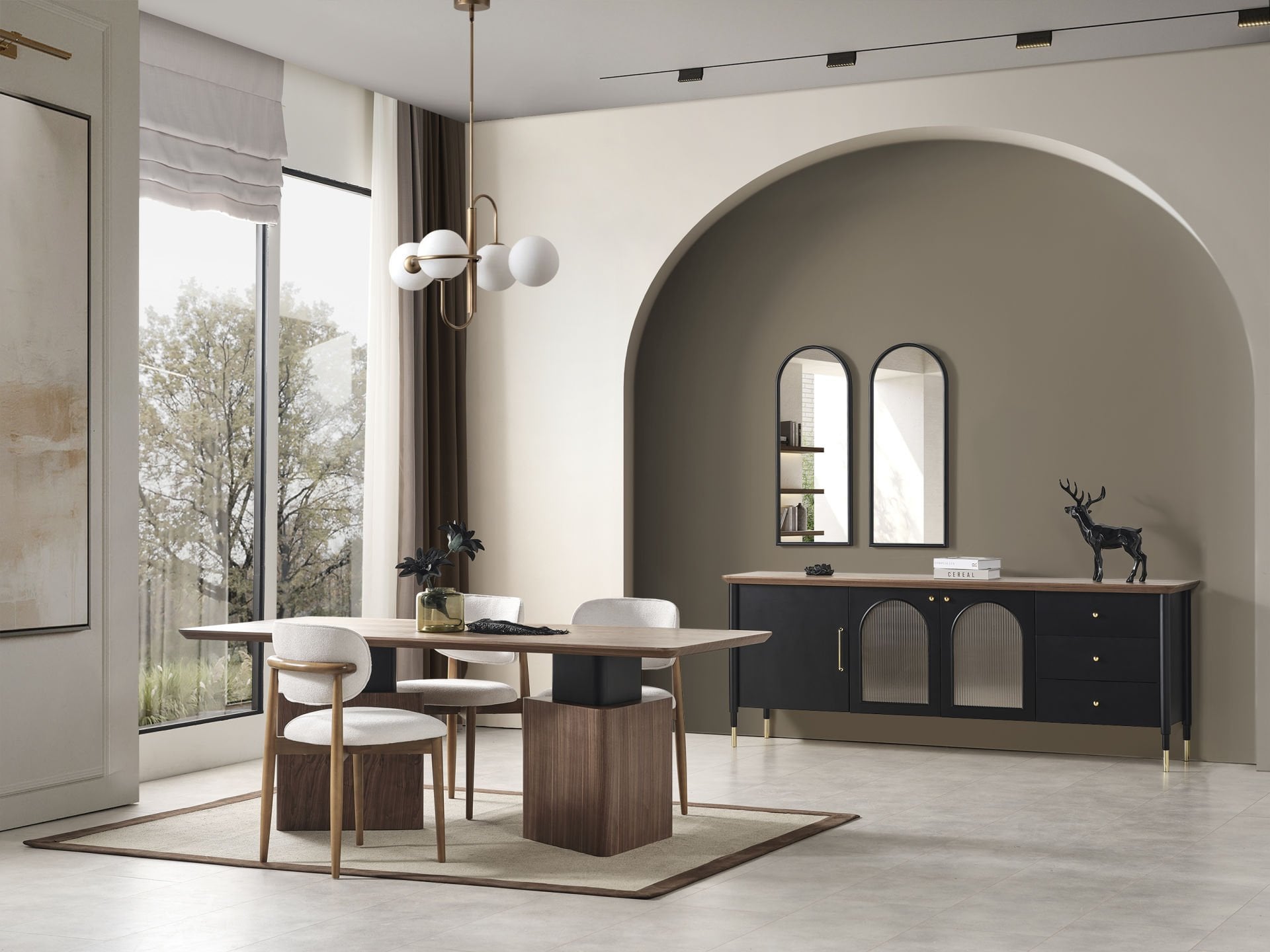 Tarz Mobilya Glow Modern Yemek Odası Takımı