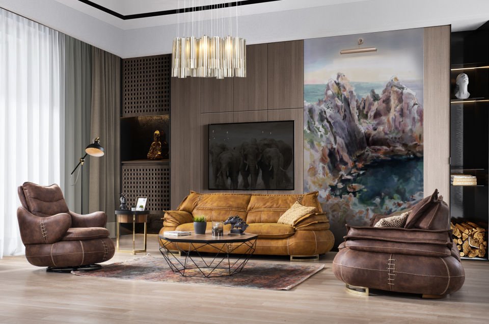 Tarz Mobilya Ornetta Modern Koltuk Takımı