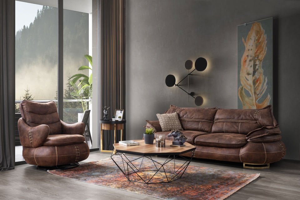 Tarz Mobilya Ornetta Modern Koltuk Takımı