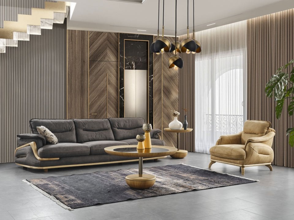 Tarz Mobilya Alfa Modern Koltuk Takımı