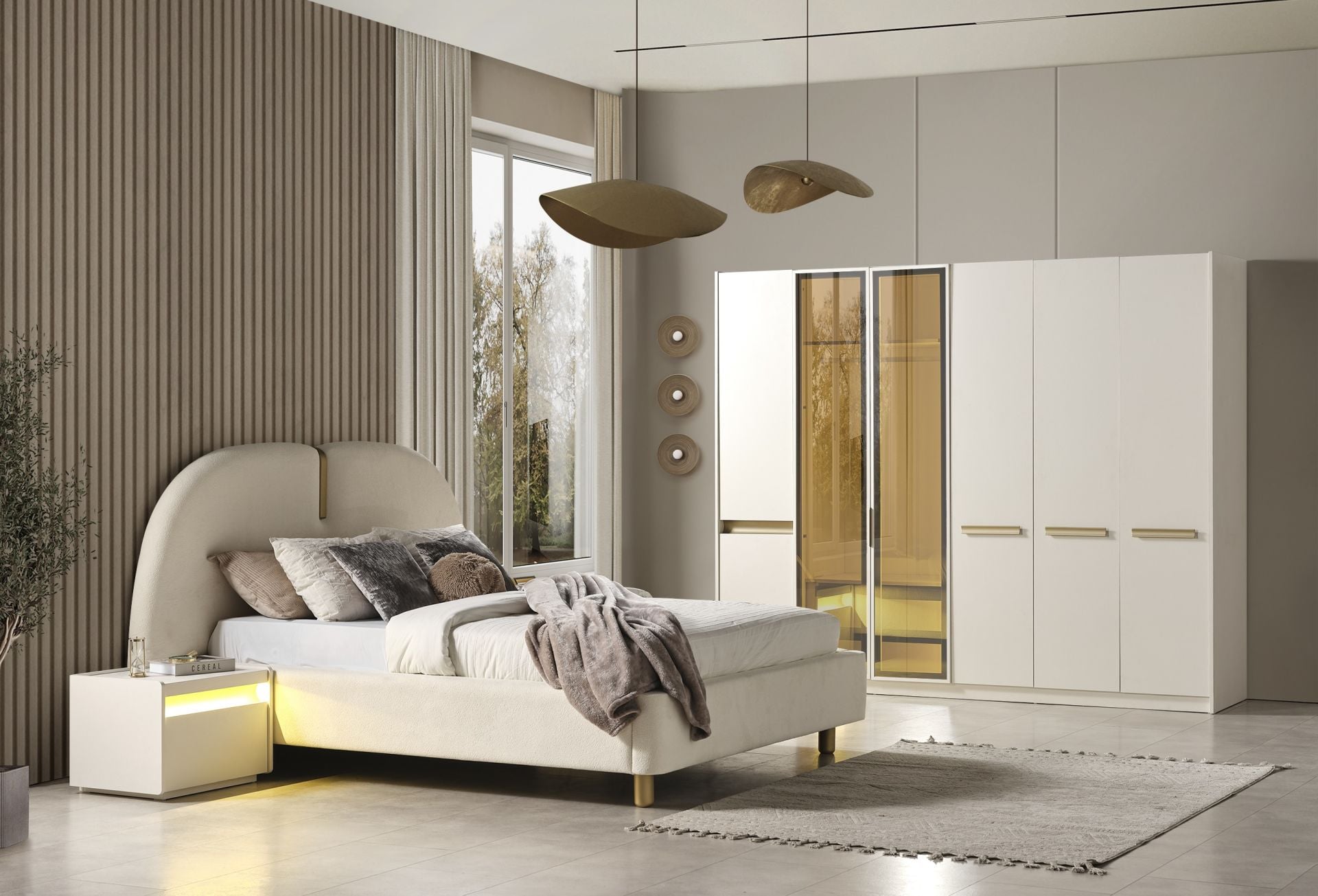 Tarz Mobilya Rio Delüx Modern Yatak Odası Takımı