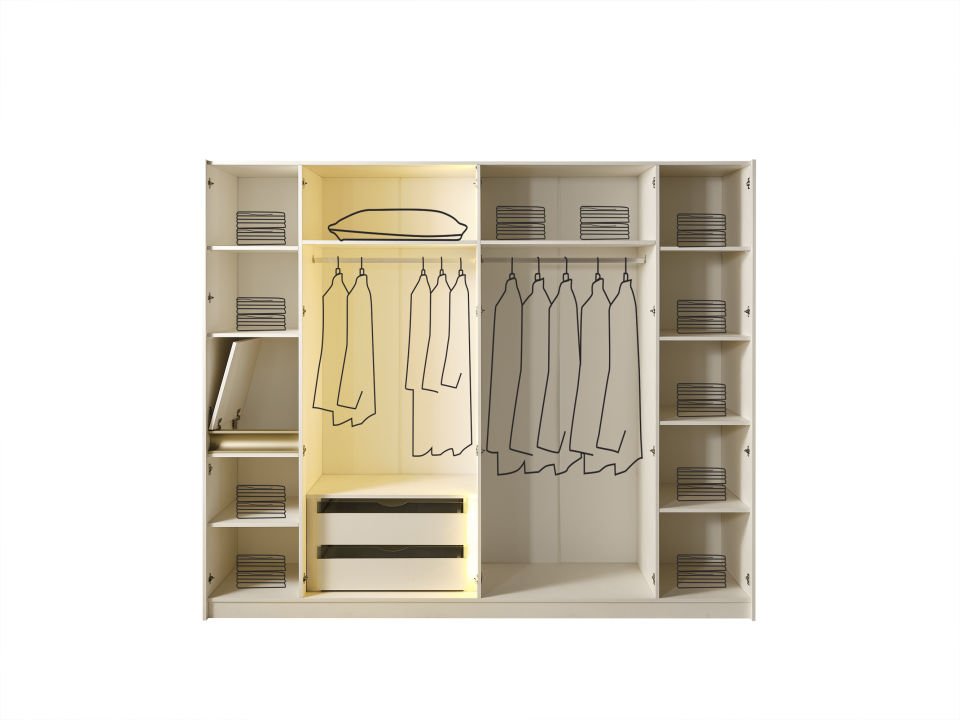 Tarz Mobilya Rio Delüx Modern Yatak Odası Takımı