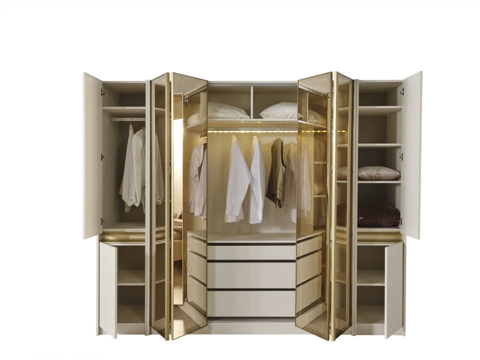 Tarz Mobilya Rio Delüx Akordion Kapaklı Modern Yatak Odası Takımı