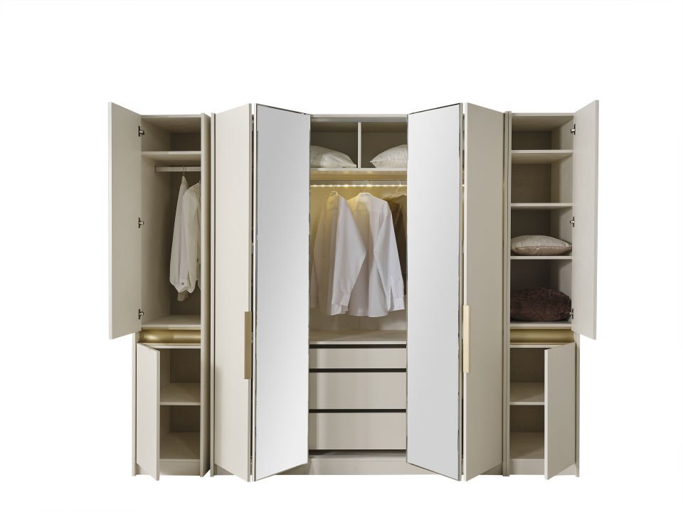 Tarz Mobilya Rio Delüx Akordion Kapaklı Modern Yatak Odası Takımı