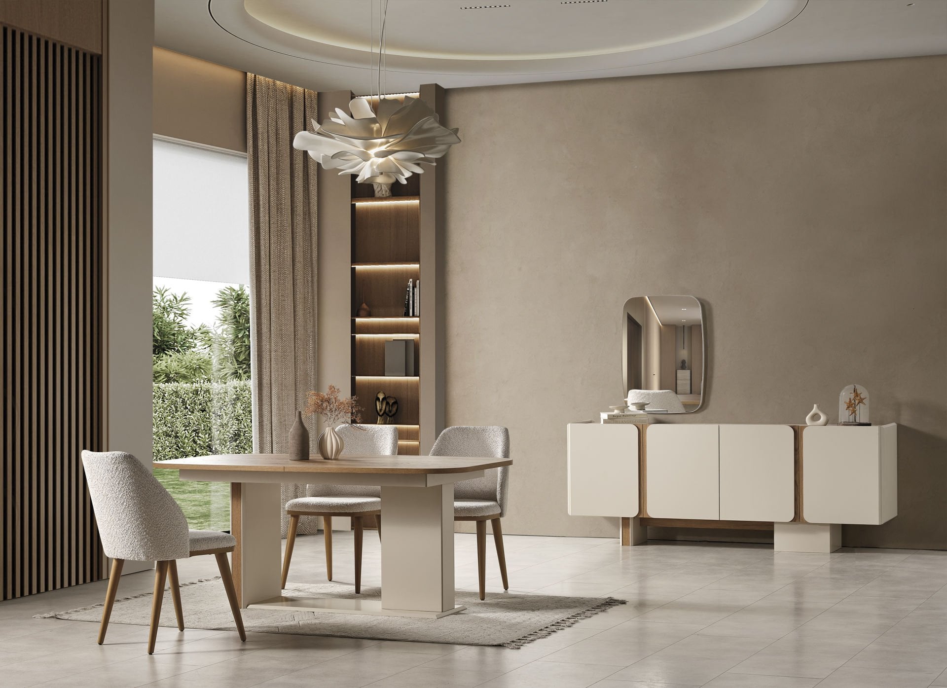 Tarz Mobilya Aura Modern Yemek Odası Takımı