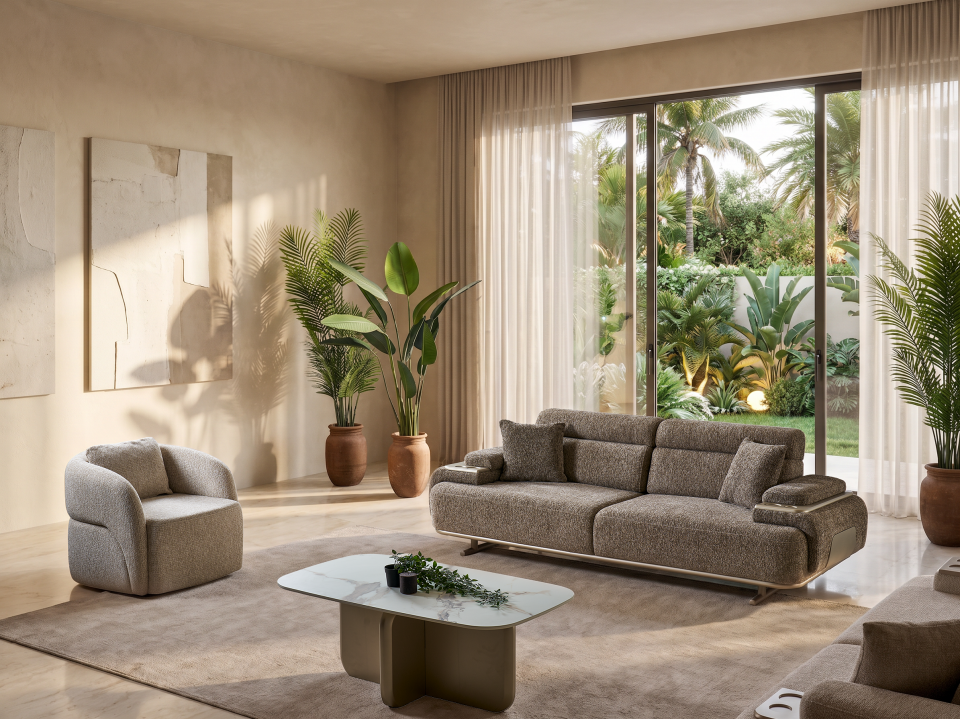 Sitella Mekanizmalı Modern Koltuk Takımı
