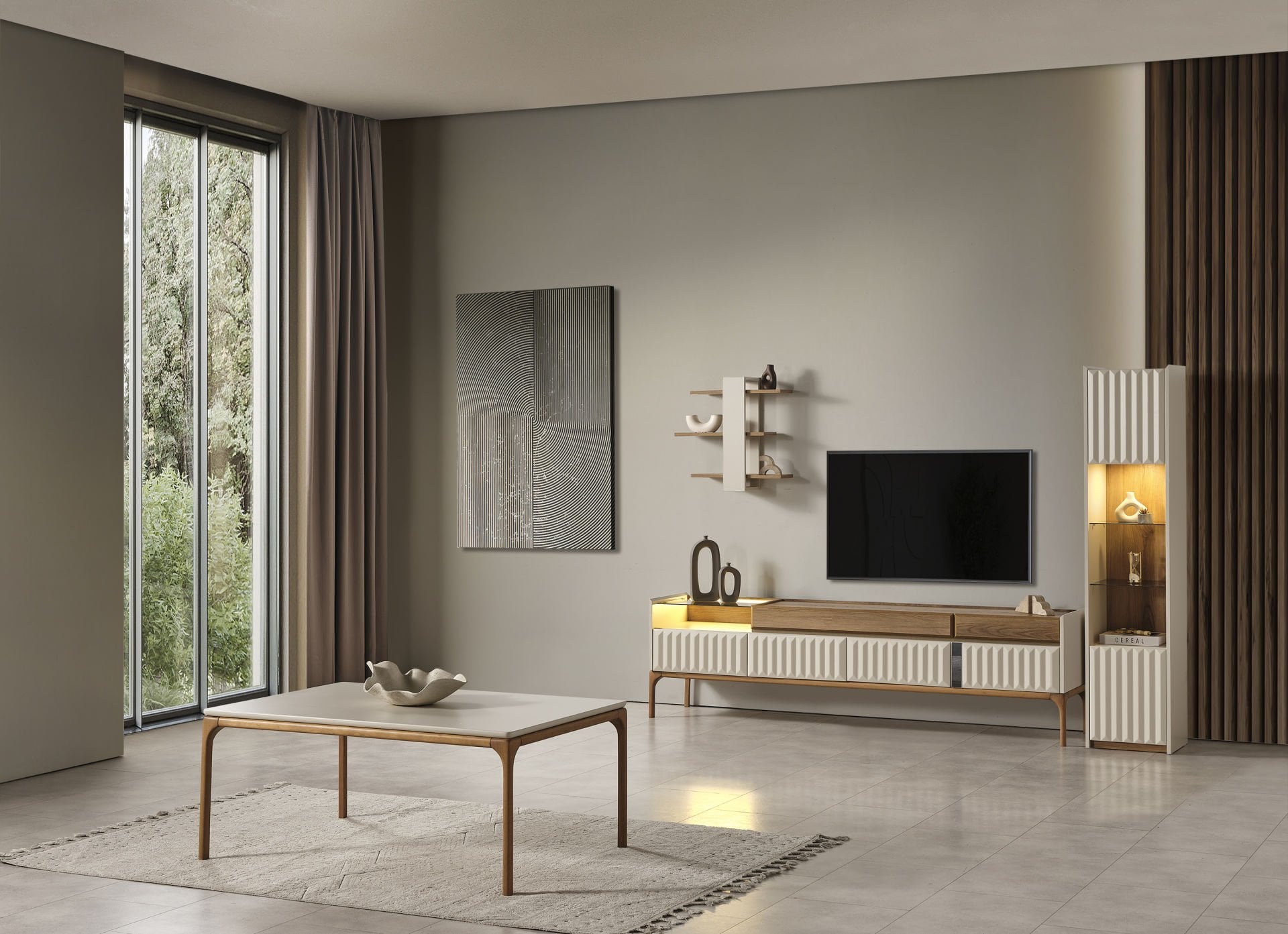 Tarz Mobilya Alfa Modern Tv Ünitesi