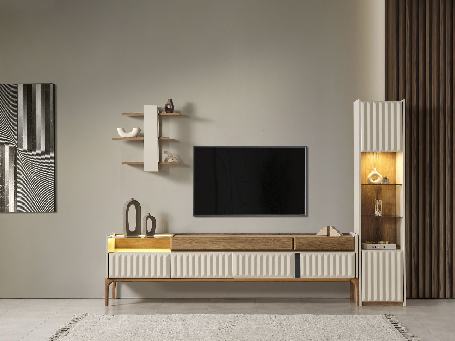 Tarz Mobilya Alfa Modern Tv Ünitesi