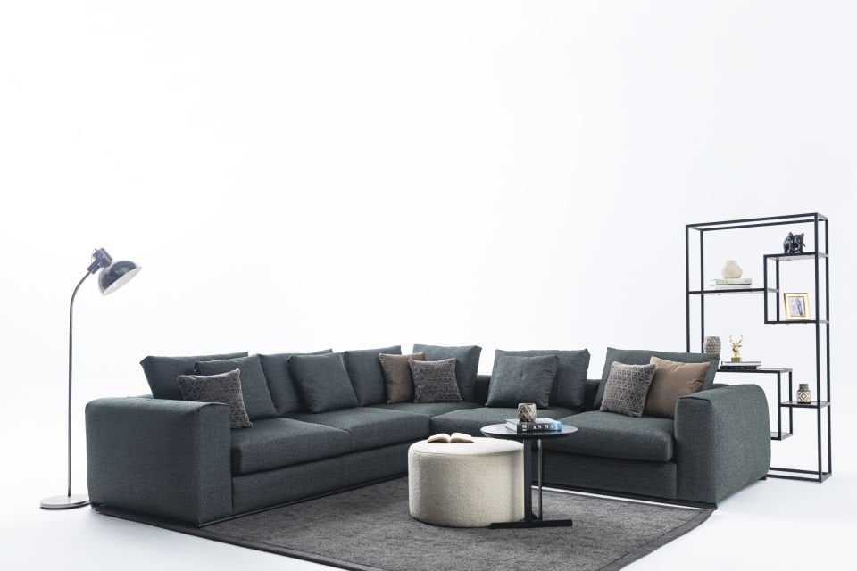 Tarz Mobilya Master Green Modern Köşe Koltuk Takımı