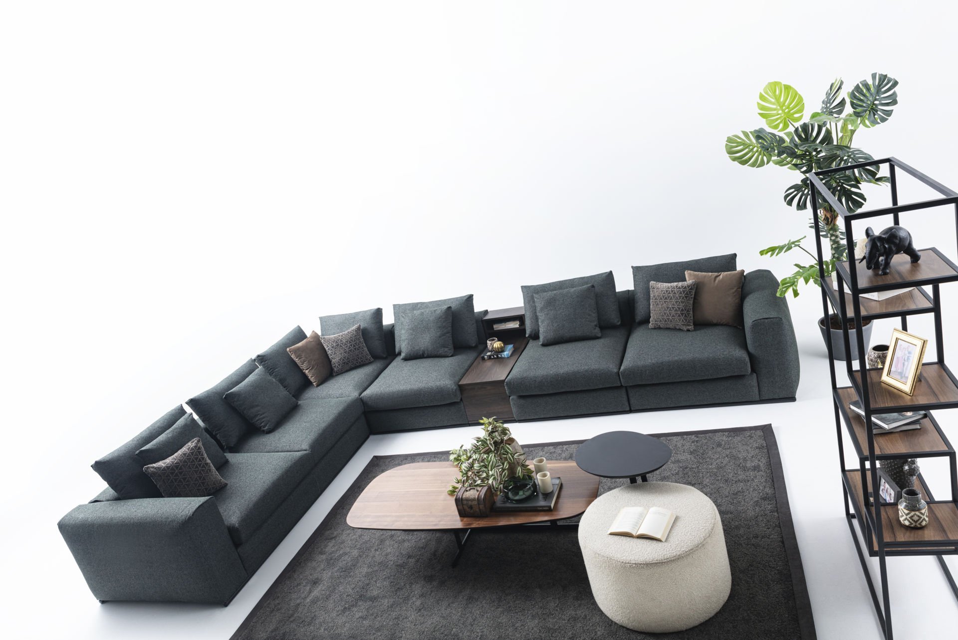 Tarz Mobilya Master Green Modern Köşe Koltuk Takımı