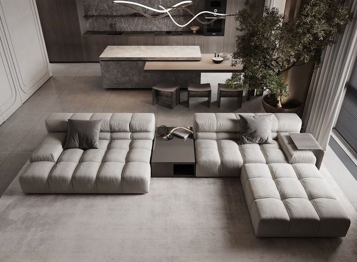 Tarz Mobilya Olive  Modern Köşe Koltuk Takımı