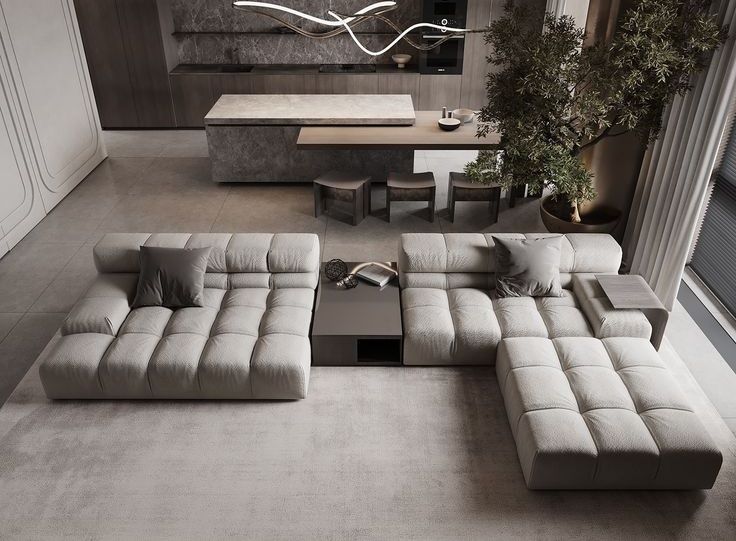 Tarz Mobilya Olive  Modern Köşe Koltuk Takımı