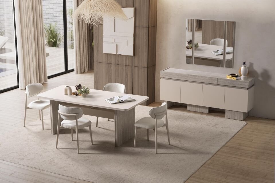 Milano Modern Yemek Odası Takımı